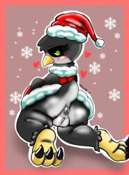 anthro ass ass_focus female female_focus female_only non-canon_character penguin penguin_girl piggy_(game) primrose_(piggy) pussy roblox roblox_game woflgame