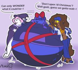 big_breasts blueberry_inflation breasts mirrorgs sunken_limbs thick_thighs wide_hips