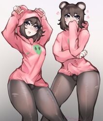 1boy androgynous animal_ears apandah balls blush bulge curvy_figure cute erection_under_clothes femboy feminine_male girly humanoid indie_virtual_youtuber leggings male male_only nelewdy nelody penis penis_bulge solo standing thighs virtual_youtuber youtube youtuber