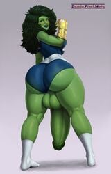 1futa ass backsack balls big_balls big_breasts big_butt big_penis boots clothed dandypixelmoto fantastic_four fat_ass futa_only futa_sans_pussy futanari giant_ass giant_penis gigantic_penis green-skinned_futanari green_hair green_skin huge_ass huge_balls huge_cock hulk_(series) hyper_ass hyper_penis infinity_gauntlet legs leotard looking_back marvel marvel_comics muscular muscular_futanari penis rear_view she-hulk solo solo_futa testicles thick thick_legs thick_thighs thighs voluptuous voluptuous_futanari wide_hips