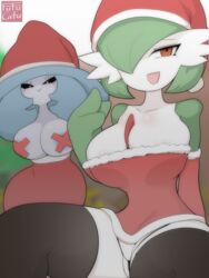 gardevoir from christmas by fufucatu