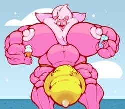 1boy 1male anthro balls biceps big_balls big_bulge big_muscles big_nipples big_pecs big_penis buff bulge calves cartoon_network feline feline_humanoid furry furry_only gay huge_balls huge_bulge huge_cock huge_muscles huge_nipples huge_pecs hyper hyper_balls hyper_bulge hyper_genitalia hyper_muscle hyper_muscles hyper_pecs hyper_penis hyper_testicles ice_cream lion lion_(steven_universe) looking_down male male_only mane muscle muscles muscular muscular_arms muscular_legs muscular_male muscular_male_only muscular_thighs nipples no_humans ocean pecs pectorals penis pink_fur precum ruffythelion ruffythelion_(artist) soda solo solo_male solo_male steven_universe thighs thong