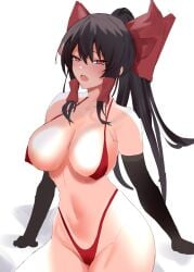 hakurei reimu from touhou by enmimontoria