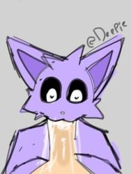 2024 2boys 2d 2d_(artwork) 2d_artwork blowjob cat_ears cat_tail catboy catnap_(poppy_playtime) cum cum_in_mouth cum_inside cumming deep_pier dogday_(poppy_playtime) duo feline gay gray_background heart-shaped_pupils heart_eyes mob_entertainment orange_body orange_fur penis_in_mouth poppy_playtime poppy_playtime_(chapter_3) purple_body purple_fur smiling_critters sucking_penis