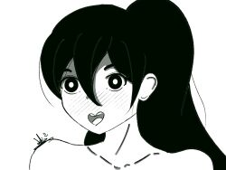 anime_style chica eyes_open girly long_hair pelo pelo_negro