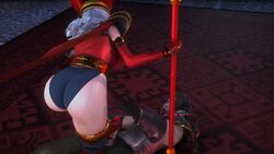 1girls ass dominatrix female female male sally_whitemane shang stepping stepping_on_penis straight thighs warcraft world_of_warcraft wow