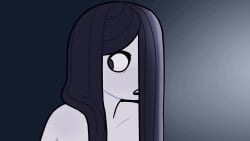 1boy anal anal_creampie anal_sex animated animation ass big_ass black_eyes black_hair cum cum_drip cum_in_ass cum_inside femboy feminine_male genderswap_(ftm) ghost ghost_boy hair_over_one_eye long_hair long_hair_male longer_than_30_seconds looking_at_viewer male male_focus male_only male_pov mp4 nude nude_male otoko_no_ko pale-skinned_male pale_skin partial_male penis pov pov_male reverse_cowgirl_position riding riding_penis rule_63 scrimpart sex sex_from_behind sound the_ring trap video yamamura_sadako yaoi
