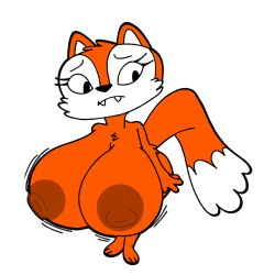 accurate_art_style anthro big_breasts candle_fox colored female female_only fox furry kiff_(series) sbshouseofpancakes tagme thick_thighs