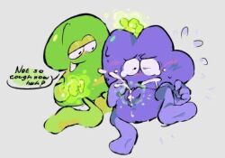 algebralien bfb crying_with_eyes_open cumming four_(bfb) juicy_pussy not_furry object_shows overstimulation squirting tpot two_(bfb) two_(tpot)