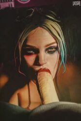 1boy 1boy1girl 1girls 2:3 3d 3d_animation animated batman_(series) blender blonde blonde_hair blowjob blue_eyes dc dc_comics fellatio female harley_quinn harley_quinn_(injustice) injustice_2 light-skinned_female light-skinned_male light_skin looking_pleasured male netherrealm_studios oral oral_penetration oral_sex pleasure_face pov pov_eye_contact project_vega realistic shorter_than_30_seconds sound vertical_video video vixxenva