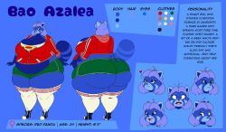 bao_azalea big_ass big_breasts breasts bubble_butt female huge_ass lj_caffie thick_thighs wide_hips