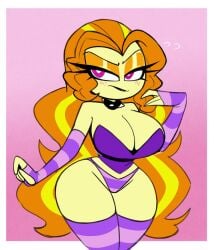 adagio_dazzle ass big_breasts bikini bikini_top my_little_pony my_little_pony_equestria_girls nelljoestar