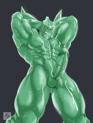 1boy 2020 3:4 abs after_orgasm alien alien_humanoid balls ben_10 big_muscles bodily_fluids crystal crystal_creature crystal_humanoid cum cum_on_body cum_on_face cum_on_leg cum_on_own_face cum_on_self elemental_creature elemental_humanoid flexing genital_fluids genitals glans glistening glistening_body green_balls green_body green_glans green_nipples green_penis grey_background grin hands_behind_head hi_res humanoid humanoid_genitalia humanoid_penis keoni_booni looking_at_viewer male male_only mineral_fauna mineral_humanoid muscular muscular_humanoid muscular_male nipples nude pecs penis signature simple_background smile solo standing teeth tetrax_shard vein veiny_penis yellow_eyes