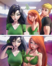 kimberly ann possible from disney by sakimichan
