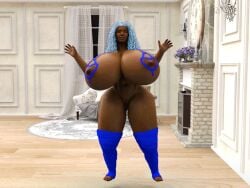 1girls 3d amazon amazonian animated ass big_ass big_breasts bottom_heavy breast_expansion breast_growth breasts brown-skinned_female brown_body brown_skin bust busty chest curvaceous curvy curvy_figure dark-skinned_female dark_skin digital_media_(artwork) enormous_ass enormous_breasts expansion eyebrows eyelashes eyes female female_focus gif gigantic_ass gigantic_breasts growth hair hips hourglass_figure huge_ass huge_breasts human hyper hyper_ass hyper_breasts large_ass large_breasts legs lips lower_body massive_ass massive_breasts mature mature_female niyah_(silentsamurai20) original original_character silentsamurai20 thick thick_hips thick_legs thick_thighs thighs top_heavy top_heavy_breasts voluptuous voluptuous_female waist wide_hips