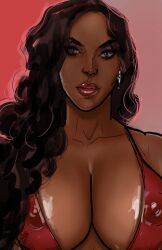 1girls ass big_ass big_breasts breasts brown-skinned_female brown_body brown_skin bust busty chest curvaceous curvy curvy_figure dark-skinned_female digital_drawing_(artwork) digital_media_(artwork) female female_focus hips hourglass_figure huge_ass huge_breasts human large_ass large_breasts legs lips mature mature_female original original_character slim_waist superposer thick thick_hips thick_legs thick_thighs thighs voluptuous waist wide_hips