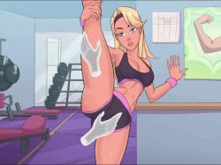 animated booty_farm nutaku sarah_(booty_farm) tagme