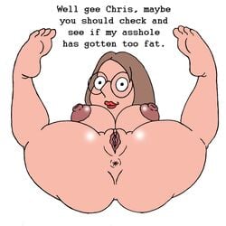 anus big_breasts big_sister brother_and_sister chris_griffin family_guy imminent_incest incest little_brother meg_griffin older_sister presenting presenting_pussy sbb younger_brother