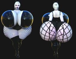 bedroom_eyes bimbo bimbo_body bimbo_lips fishnets gigantic_ass gigantic_breasts heeled_boots high_heel_boots high_heels huge_ass huge_breasts hyper hyper_ass hyper_breasts hyper_hourglass jackd22 jedi:_fallen_order jedi:_survivor merrin pale_skin star_wars thick_thighs voluptuous white_hair wide_hips