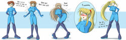 1girls ass_expansion blonde_hair breast_expansion breasts female female_only gender_transformation hair_color_change hair_growth huge_breasts long_hair metroid mtf_transformation nintendo ponytail rule_63 samus_aran tfsubmissions transformation transformation_sequence wide_hips