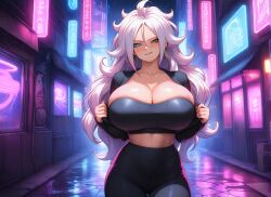 android 21 from dragon ball by elisabeth cheria