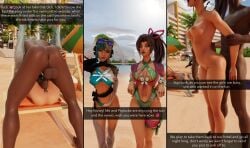 aisloppytoppy beach beach_background before_and_after breasts buttplug buttplug_in_ass caption cheating cheating_girlfriend cuckold cuckold_pov cum cum_on_body cumshot dark-skinned_male english_text female interracial interracial_sex light-skinned_female luna_snow luna_snow_(cool_summer) luna_snow_(marvel_rivals) male marvel marvel_rivals mating_press penis psylocke psylocke_(breezy_butterfly) psylocke_(marvel_rivals) sex sex_from_behind sex_toy snapchat summer teasing_cuck_with_phone text vaginal_penetration vaginal_sex