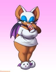 rouge the bat from sega by omegasunburst