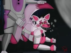 funtime foxy (fnaf) from five nights at freddy's by unknown artist
