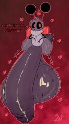 absurd_res ambient_arthropod ambient_insect antennae_(anatomy) anthro arthropod ass balls beelzebub beelzeron_(plushtrapboy) big_balls big_butt big_penis black_arms black_legs black_sclera bodily_fluids body_hair crown darkened_genitalia darkened_penis demon demon_arthropod excessive_sweat flaccid fly_(animal) foreskin genitals hair hairy_balls headgear hi_res huge_balls huge_butt huge_cock hyper hyper_balls hyper_genitalia hyper_penis insects male neck_tuft penis plushtrapboyuwu pubes pubes_in_foreskin red_eyes red_wings solo sweat sweatdrop sweaty_balls sweaty_body sweaty_genitalia sweaty_legs sweaty_thighs text thick_foreskin thin_arms thin_legs tuft uncircumcised wings