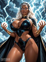 ororo munroe from marvel by shtora
