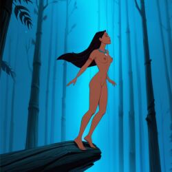 pocahontas (character) from disney by uzzlegorf