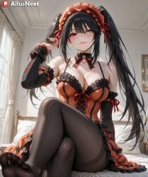 1girls 2025 ai_generated aliusnext anime big_ass big_breasts breasts breasts date_a_live female foot_fetish foot_focus footwear hi high highres huge_ass huge_breasts light-skinned_female light_skin lingerie massive_ass massive_breasts mature mature_female pantyhose patreon quality res resolution style sweat sweatdrop sweating sweaty sweaty_body sweaty_breasts thick thick_ass thick_hips thick_legs thick_lips thick_thighs tokisaki_kurumi uncensored username voluptuous voluptuous_body voluptuous_female watermark