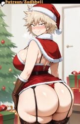 mitsuki bakugou from christmas by zadbhell