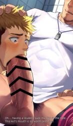 2boys age_difference ahe_gao balls bar_censor bara big_balls big_dom_small_sub big_penis blowjob bukkake clothing coach cum cum_in_mouth cum_on_face cumming daddy dilf dirty_talk dominant dominant_male domination english english_subtitles english_text erect_penis erection face_fucking facial fellatio gakuran gay gay_blowjob gay_domination height_difference huge_cock irrumatio izukonohito longer_than_30_seconds longer_than_one_minute male male/male male_ahegao male_focus male_moaning male_only masculine_male mature_male moaning muscular muscular_male musk musk_clouds musky_cock oral oral_penetration oral_sex p.e._teacher pe_teacher penis pointless_censoring preview pubic_hair school_boy school_uniform schoolboy schoolboy_uniform sex size_difference sound sound_effects student student-teacher student_and_teacher student_sucking_teacher subtitle_request tagme teacher/student teacher_and_student text text_bubble thick_penis tight_clothing toilet translation_request veiny_penis video voice_acted yaoi