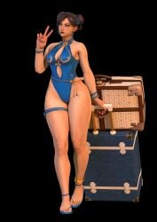 chun-li from capcom by sihsengiu