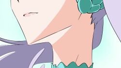 1girls 2d 2d_animation armor black_clover fair_skin female female_focus female_only no_sound noelle_silva purple_eyes sho_yo silver_hair solo tagme transformation_sequence twintails video water_armor