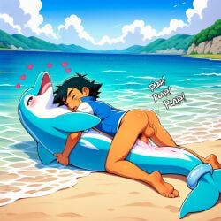 ash ketchum from game freak by artaeum