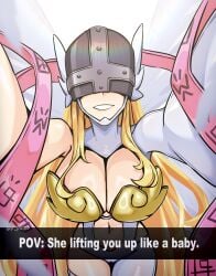 angewomon from digimon by jrpuls3