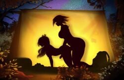 1femboy 1futa 2d anal anal_sex animated animation big_ass big_breasts doggy doggy_style erect_while_penetrated erection femboy futa_is_bigger futa_on_male futanari hiro_(tales_of_androgyny) majalis male no_sound orc orc_futa orc_on_human shorter_than_30_seconds silhouette silhouette_sex taken_from_behind tales_of_androgyny trap urka_(tales_of_androgyny) video