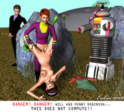 3d dr._smith incest lost_in_space penny_robinson robot_b9 will_robinson