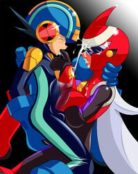 blues.exe capcom higaneshiki_(artist) kusamuraya male male_only mega_man mega_man_battle_network megaman.exe multiple_males protoman.exe rockman rockman_exe rockman_exe_(character) tagme yaoi