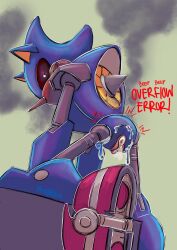 metal sonic from sonic (series) by atr0c1us