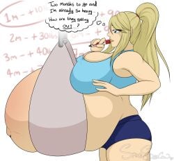 samus aran from metroid by spaceseacow