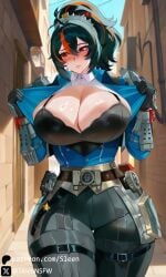 zhu yuan from zenless zone zero by sleen