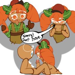 carrot cookie from cookie run by siyatgan