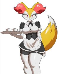 braixen from pokemon by arakira