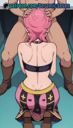 trish una from jojo's bizarre adventure by seramic seven
