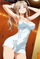 belldandy from oh my goddess! by squeeshyai