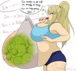 samus aran from metroid by spaceseacow