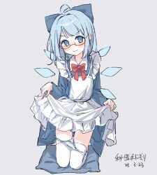 cirno from touhou by himitsu onigiri